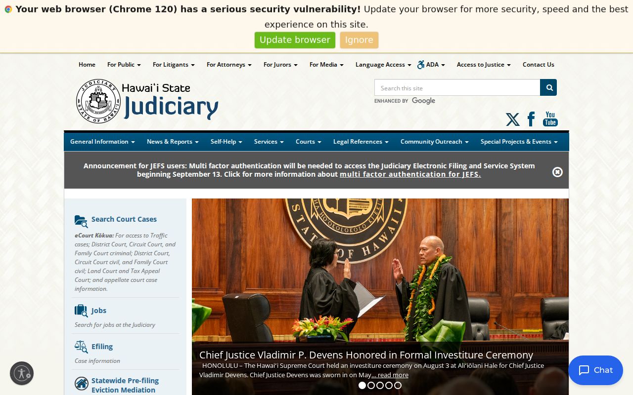 Honolulu residents directory eCourt search